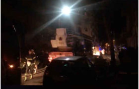 თბილისში სასტუმრო "რუმსში" ხანძარია