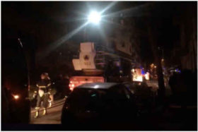 თბილისში სასტუმრო "რუმსში" ხანძარია