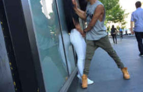 ბიჭმა შეყვარებული სხვასთან კაფეში გამოიჭირა და შური იძია - ვიდეო