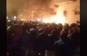 თეირანში სასულიერო სემინარია დაწვეს - ვიდეო