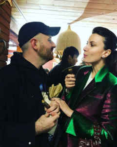 დემნა გვასალიამ თაკო ჩხეიძესთან ერთად ჩურჩხელა შეჭამა