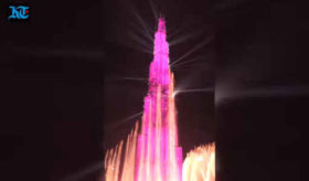 ახალ წელს დუბაის ლაზერშოუმ ყველა რეკორდი მოხსნა - ვიდეო