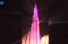 ახალ წელს დუბაის ლაზერშოუმ ყველა რეკორდი მოხსნა - ვიდეო