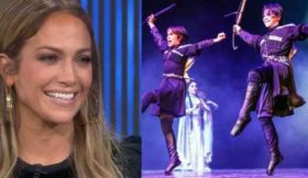 ჯენიფერ ლოპესი ფოცხიშვილების ბავშვთა ბალეტით აღფრთოვანდა