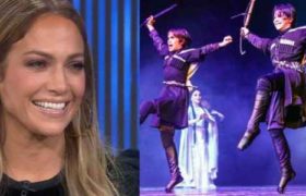 ჯენიფერ ლოპესი ფოცხიშვილების ბავშვთა ბალეტით აღფრთოვანდა