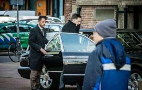 მიხეილ სააკაშვილი ამსტერდამში ბენტლით დადის