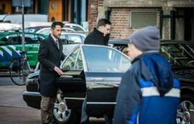 მიხეილ სააკაშვილი ამსტერდამში ბენტლით დადის