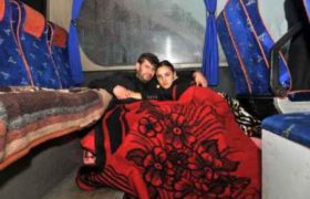 ქართველი გოგო თურქ ქმართან ერთად ავტობუსში ცხოვრობს