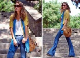 სწორი და მუხლის ქვემოთ გაშლილი შარვლები _ 2018 წლის ტრენდი