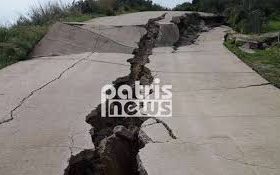 საბერძნეთში მიწა ორად გაიპო და ზეთისხილის პლანტაციები მთლიანად ჩაიტანა