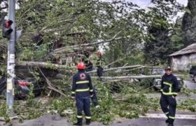 თბილისში ძლიერმა ქარმა 49 სახლი და 68 ხე დააზიანა, იმერეთში მიწა ჩამოიშალა _ სტიქია საქართველოში