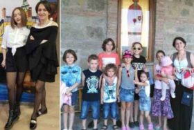 37 წლის მაკა ხოხონიშვილი - 10 შვილის დედა