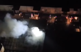 თბილისში, თევდორე მღვდლის ქუჩაზე საწყობს ცეცხლი გაუჩნდა