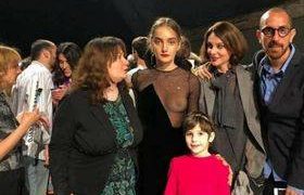 ნინო ქორიძის რძალმა მკერდი მოიშიშვლა - ელენე მახარაშვილის სკანდალური კაბა