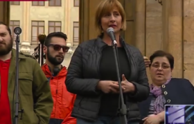 თამუნა მეუნარგია: ,,სახლში მოსვენებულ შვილს სჯობს, აქ იდგეთ”