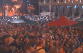 ,,ჯეოსელმა" აქციაზე ინტერნეტის გამაძლიერებელი ტექნიკა მიიტანა