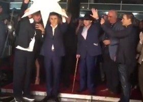 გიო ხუციშვილს ვარსკვლავი ბიძინა ივანიშვილმა გაუხსნა - ვიდეო