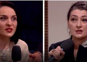 თაკო ჩარკვიანი ვეფხვია ბაქრაძის შვილის წინააღმდეგ: "შენი ყელგამოღადრული დობილი მიწაში გაციებული წევს და მორიდება იქონიეთ" - ვიდეო