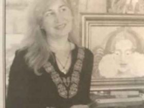 ქართველი მხატვარი საფრანგეთში მამა გაბრიელის ანაფორის ნაკუწს დაატარებს