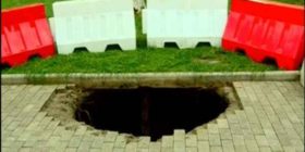 თბილისში ორმოში ბავშვი ჩავარდა