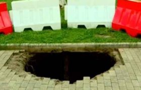 თბილისში ორმოში ბავშვი ჩავარდა