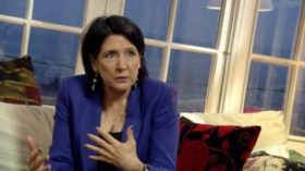 სალომე ზურაბიშვილი აფხაზეთს ჩვენს მეზობლად მოიხსენიებს - ,,ოკუპირებული აფხაზეთი დამოუკიდებელ სახელმწიფოდ გამოაცხადა" - ვიდეო