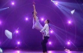 ირინკა კავსაძისა და ოთო ფოლადაშვილის ულამაზესი ცეკვა - ,,ასეთი რამ პროექტში არ ყოფილა" - ვიდეო