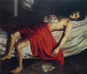 ,,შიმშილისგან დაუძლურებული ტერენტი გრანელი ძლივსღა დააბიჯებდა, დადიოდა ცოცხალი გლოვა და სევდა"