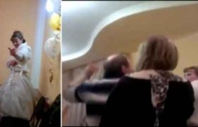 ქორწილში მამამთილმა რძალი სცემა - ვიდეო