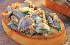 სოკო ტარხუნით და კვერცხით სოკო ტარხუნით და კვერცხით