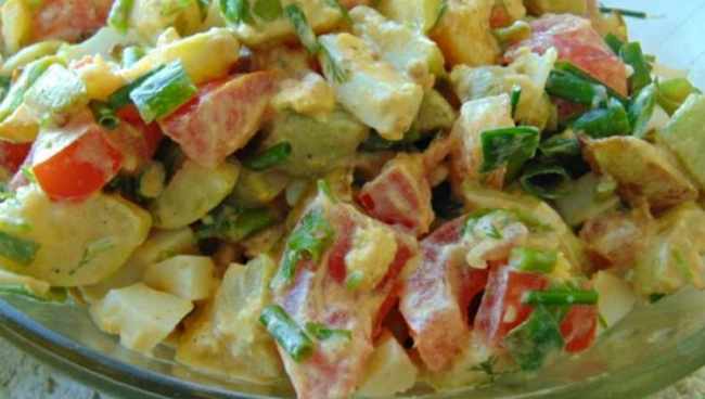 უგემრიელესი სალათი მაიონეზის გარეშე, რომლითაც დედამთილების გულს მოიგებთ