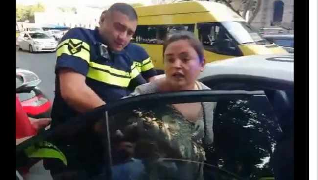 თიკა ჯამბურია დააკავეს - ვიდეო