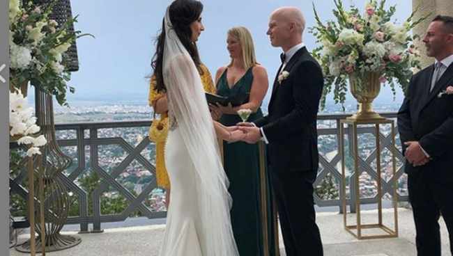 ია ფარულავას დისშვილი კანადელ ინჟინერს გაჰყვა ცოლად - ფოტოები