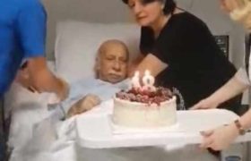 გია ყანჩელი 84-ე დაბადების დღეს კლინიკაში შეხვდა - ვიდეო