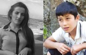 ურეკში დაღუპულები 14 წლის ირაკლი ვანაძე და მისი ბიცოლა ლეილა ბერიძე არიან