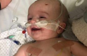 კომიდან გამოსვლის შემდეგ ბიჭუნამ მამას გაუღიმა კომიდან გამოსვლის შემდეგ ბიჭუნამ მამას გაუღიმა