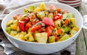 ბოსტნეულის რაგუ მეგრული აჯიკით