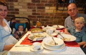 ქალი მე-9 სართულიდან შვილებთან ერთად გადახტა