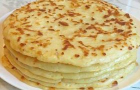 ტაფაზე შემწვარი ხაჭაპური-ბლინი - 10 წუთში მზადდება