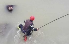 დიდუბის ხიდთან ქალი მტკვარში გადახტა