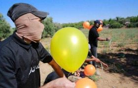 ისრაელს ბუშტებით უტევენ, მათი მიზანი ხანძრების წარმოქმნაა