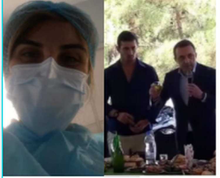 ექიმი პრემიერს: ,,ჩემი ჩალურჯებული თვალის უპეებით გეუბნებით: თქვენი თავისუფლება მთავრდება იქ, სადაც ჩემი ჯანმრთელობა იწყება!"