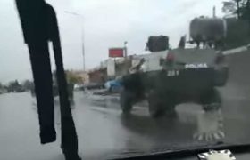 ჯავშანტექნიკა ზუგდიდისკენ დაიძრა - სად მიჰყავთ სპეცრაზმი ჯავშანტექნიკა ზუგდიდისკენ დაიძრა - სად მიჰყავთ სპეცრაზმი