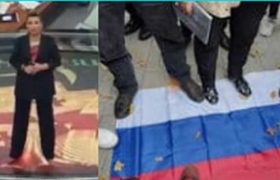 დავით ბერძენიშვილი ,,რუსული დროშა ნავალნის, მურატოვის და უამრავი მებრძოლი ადამიანისაც არის"