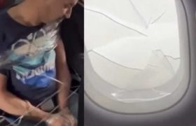 ,,რუსი მგზავრი დავაბით, პირდაპირ ჰაერში გატეხა ფანჯრის მინა''