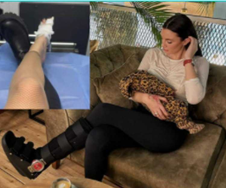 ალექსანდრა პაიჭაძემ ფეხი მოიტეხა - ,,ქუსლებიდან ჩამოდით"