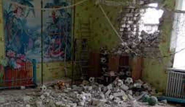 რუსეთმა უკრაინაში საბავშვო ბაღი დაბომბა