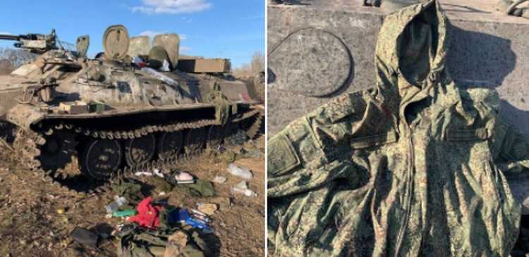 რუსმა ჯარისკაცებმა ფორმები გაიხადეს და მიყარეს