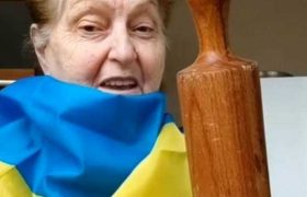 ქართველი ბებო: ,,ღარიბაშვილო, ხედავ ამას?! გინდა?! წაბრძანდი!"