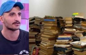 ბექა ყორშია: ,,ათასამდე წიგნი გადმოვზიდე, კიდევ დარჩა"